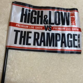 ザランページ(THE RAMPAGE)のHIGH ＆ LOW THE WORST フラッグ(アイドルグッズ)