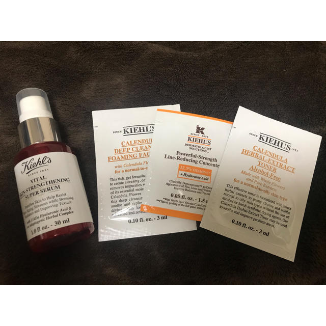 Kiehl's(キールズ)のキールズ　美容液+試供品 コスメ/美容のスキンケア/基礎化粧品(美容液)の商品写真