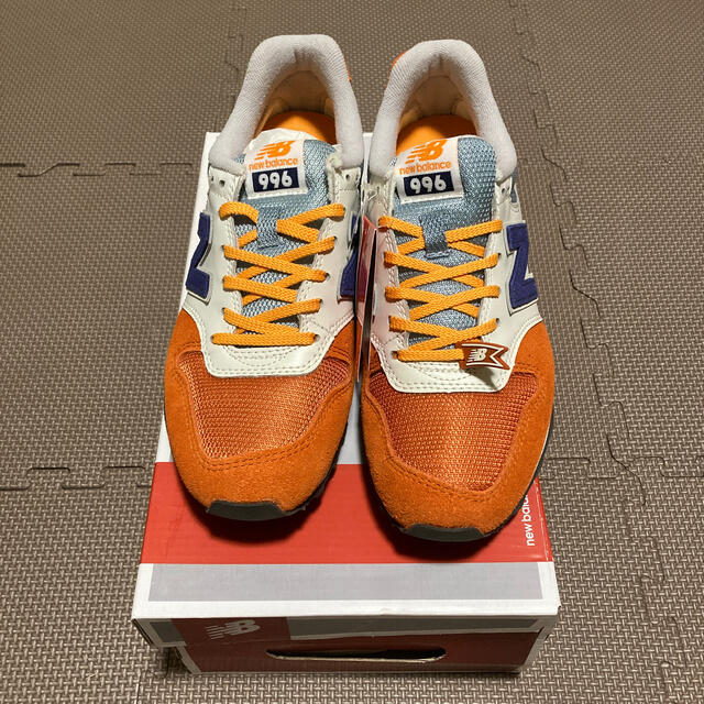 New Balance(ニューバランス)の新品　ニューバランス  996  23.5cm   オレンジ×ネイビー　 レディースの靴/シューズ(スニーカー)の商品写真