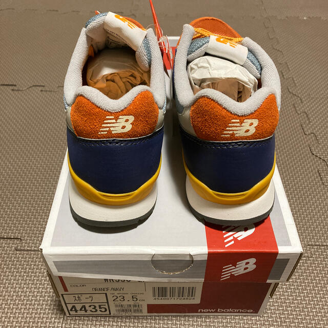 New Balance(ニューバランス)の新品　ニューバランス  996  23.5cm   オレンジ×ネイビー　 レディースの靴/シューズ(スニーカー)の商品写真