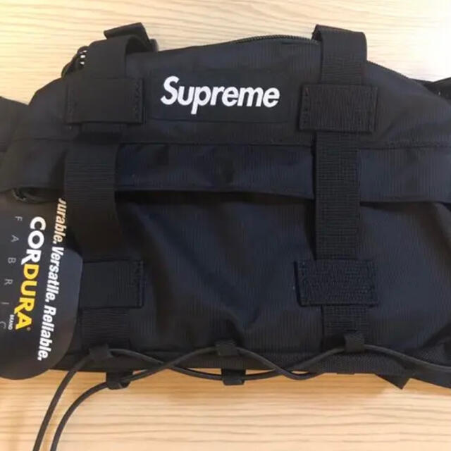 コメント必須 2019aw Supreme Waist Bag  blackバッグ