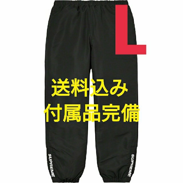 Warm Up Pant Black L Supreme 20FW