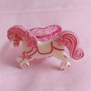 アンジェリックプリティー(Angelic Pretty)のAngelicpretty ポニー 指輪 リング ピンク ラメ グリッター(リング(指輪))