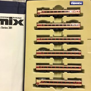 トミー(TOMMY)のNゲージ　TOMIX 特急電車　国鉄381系　6両編成　トミックス　鉄道模型(鉄道模型)