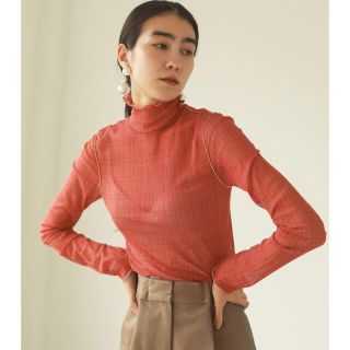 トゥデイフル(TODAYFUL)のyuppyさま専用＊todayful sheer check tops(カットソー(長袖/七分))