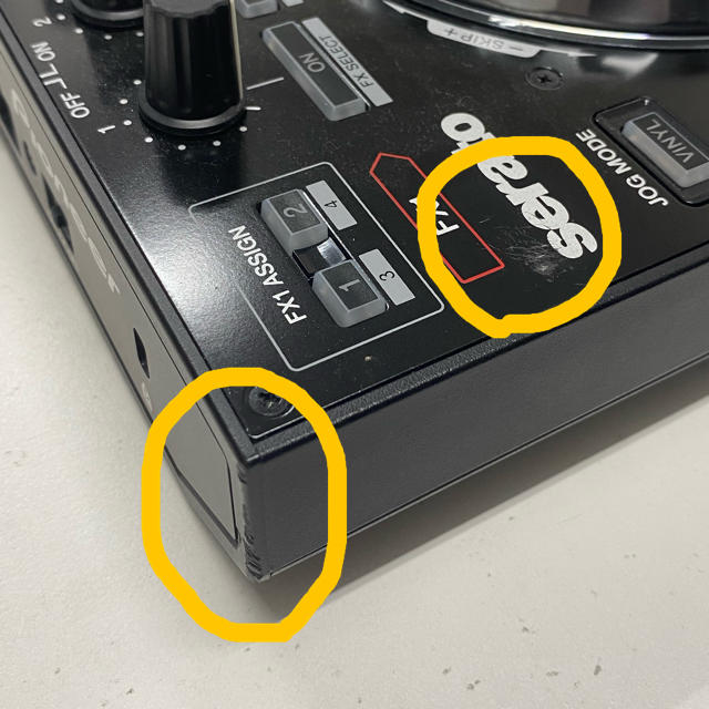 Pioneer(パイオニア)の【Pioneer】DJコントローラー　DDJ-SR 楽器のDJ機器(DJコントローラー)の商品写真