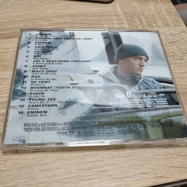 8mile サウンドトラック　 エンタメ/ホビーのCD(映画音楽)の商品写真