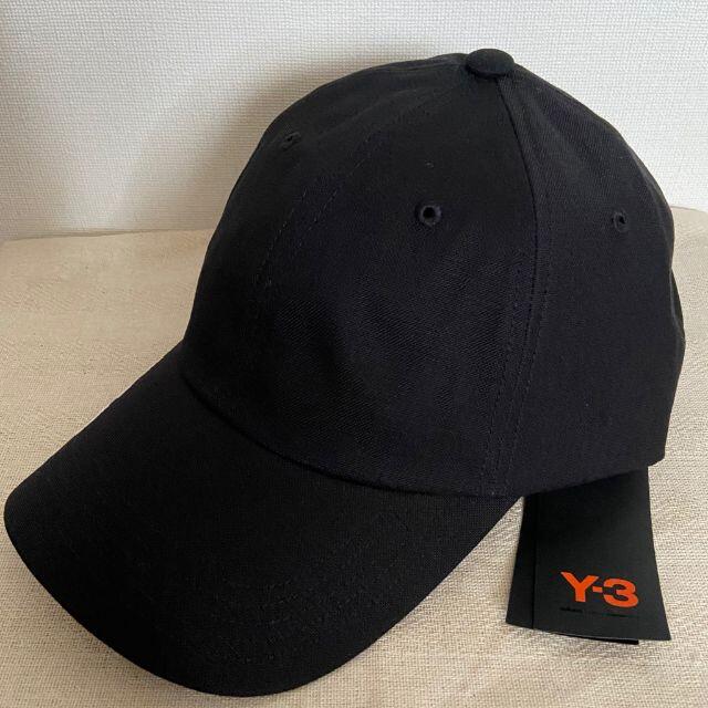 Y-3(ワイスリー)の大人気！新品【Y-3 ワイスリー】ロゴキャップ Black メンズの帽子(キャップ)の商品写真