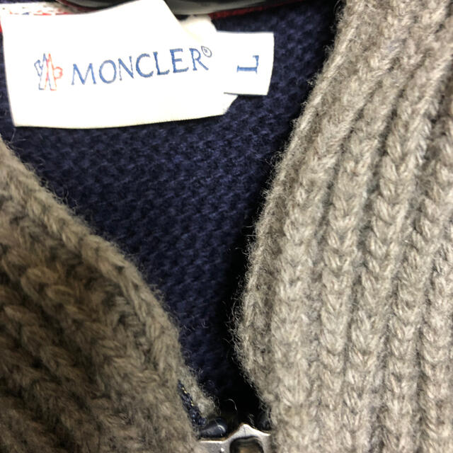 MONCLER(モンクレール)のモンクレール　フーデットニットパーカー メンズのトップス(カーディガン)の商品写真