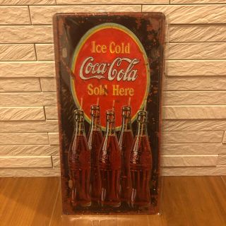 コカコーラ(コカ・コーラ)のCocacola  新品　ブリキ　看板(その他)