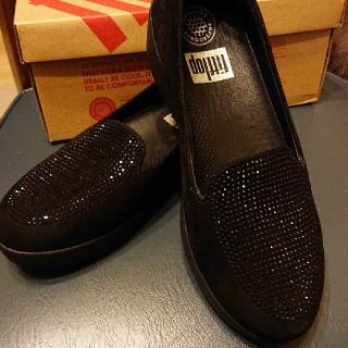 フィットフロップ(fitflop)のみるく様 fitflop sparkly sneakerloafer  us5(スリッポン/モカシン)