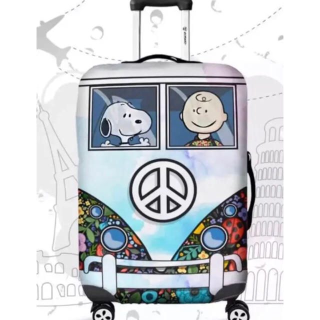 SNOOPY(スヌーピー)の専用　スーツケースカバー　スヌーピー   M・L レディースのバッグ(スーツケース/キャリーバッグ)の商品写真