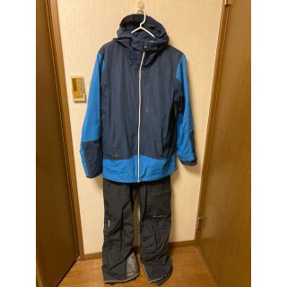 クイックシルバー(QUIKSILVER)のクイックシルバー　gore-tex スノーウェア上下　Lサイズ(ウインタースポーツ)