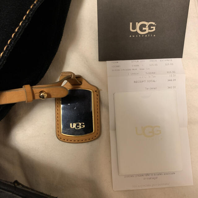 UGG(アグ)のUGG ショルダーバッグ スウェードレザー 斜め掛け アグ レディースのバッグ(ショルダーバッグ)の商品写真