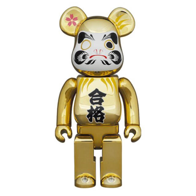 BE@RBRICK 達磨 合格 金メッキ 400% 10体set