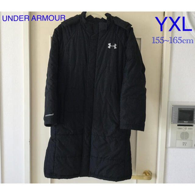 UNDER ARMOUR????アンダーアーマー????黒ベンチコートYXL