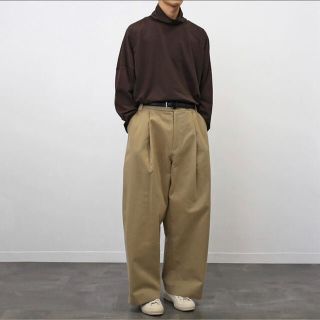 サンシー(SUNSEA)のSTUDIO NICHOLSON スタジオニコルソン　SORTE tan　xs(スラックス)