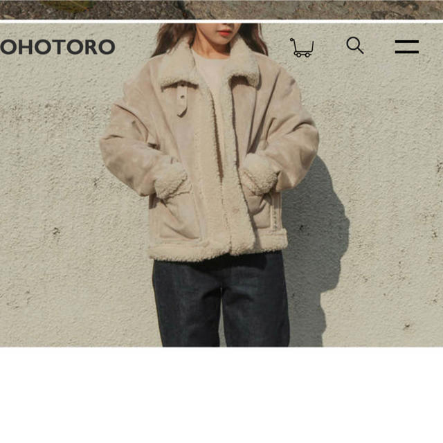 OHOTORO(オオトロ)のOHOTORO ムスタン レディースのジャケット/アウター(ムートンコート)の商品写真