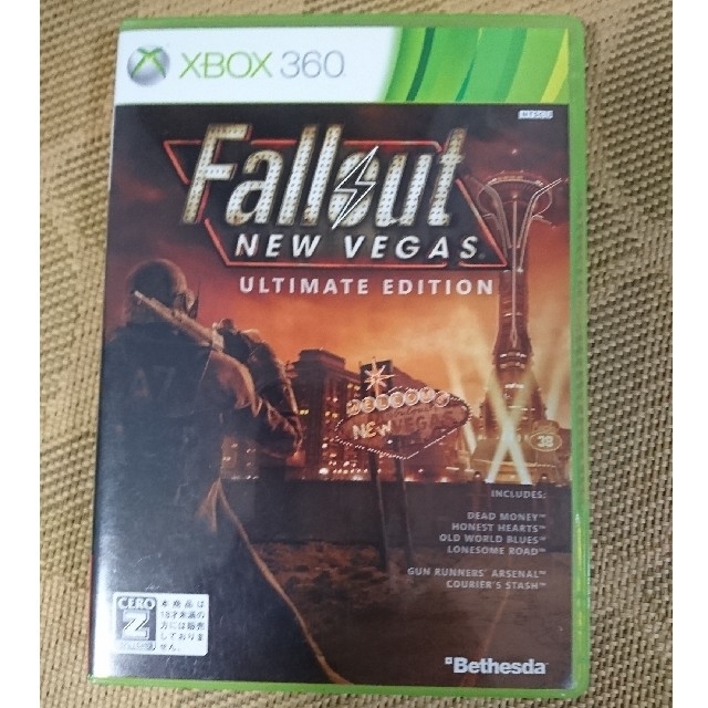 Xbox360(エックスボックス360)のFallout New Vegasフォールアウト ニューベガス アルティメット エンタメ/ホビーのゲームソフト/ゲーム機本体(家庭用ゲームソフト)の商品写真