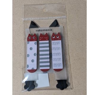 （新品） 猫ちゃんの付箋(ノート/メモ帳/ふせん)