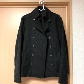 ニコルクラブフォーメン(NICOLE CLUB FOR MEN)の【美品】NICOLE CLUB FOR MEN ミドルコートジャケット アウター(ピーコート)