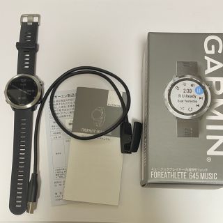 ガーミン(GARMIN)のGarmin ForeAthlete 645 Music Black(その他)