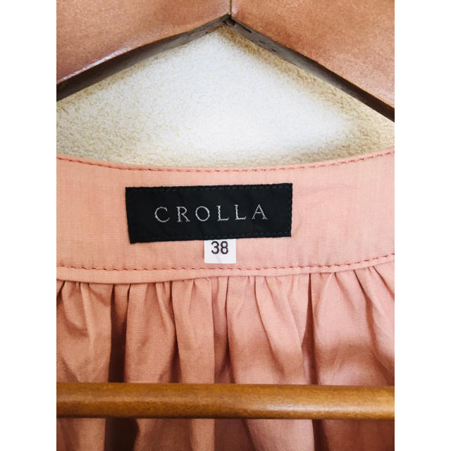 CROLLA(クローラ)のノーカラージャケット ブルゾン　ピンク　Aqua girl CROLLA レディースのジャケット/アウター(ノーカラージャケット)の商品写真