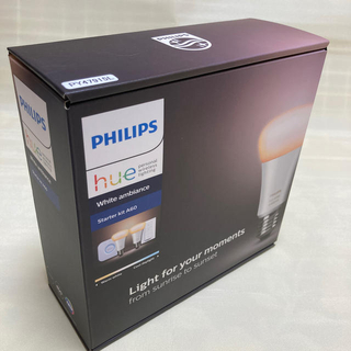 フィリップス(PHILIPS)のフィリップス PHILIPS hue スターターキット A60 PY47915L(蛍光灯/電球)