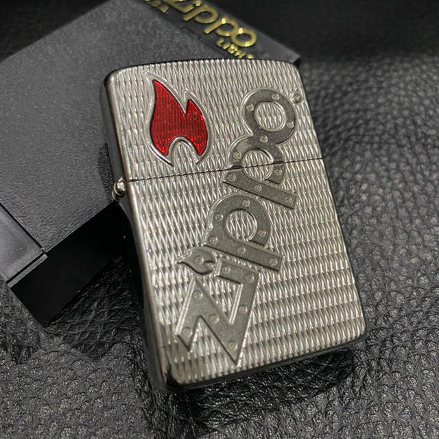 【ZIPPO】WIND PROOF シルバー 未使用 ジッポライター 箱付き未使用