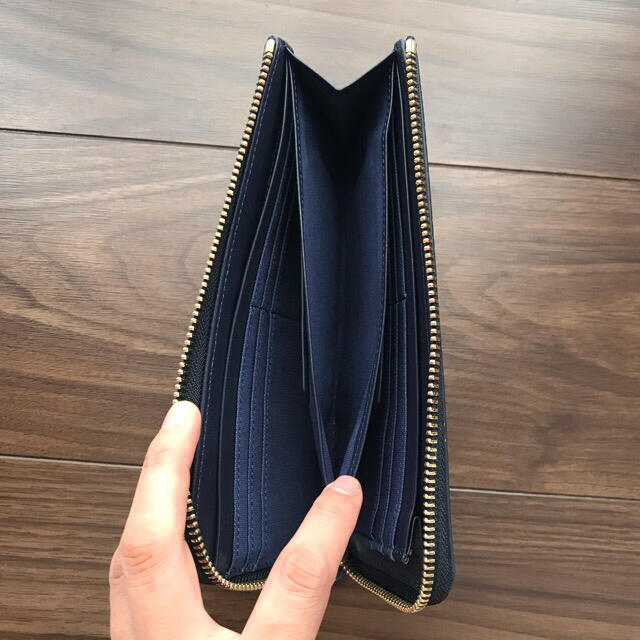 SAZABY - ☆未使用品☆SAZABY サザビー 長財布 紺 ウォレット お財布の SAZABY - ☆未使用品☆SAZABY サザビー 長財布 紺 ウォレット お財布の