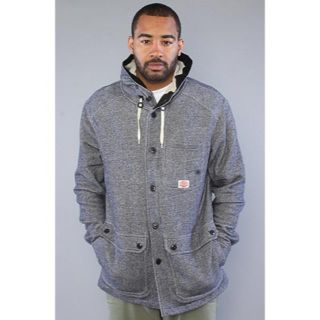 新品送料無料 CROOKS&CASTLES Jacket / Gray S(ダッフルコート)