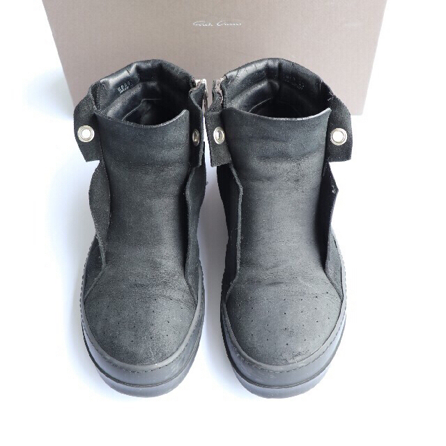 RICK OWENS リックオウエンス ISLAND DUNK スエードブラック