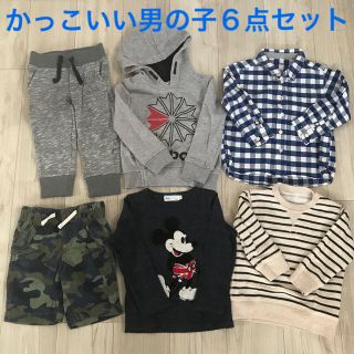 ギャップ(GAP)のパーカー　シャツ　パンツ　トレーナーなど6点　90-100 無印良品　GAP(Tシャツ/カットソー)