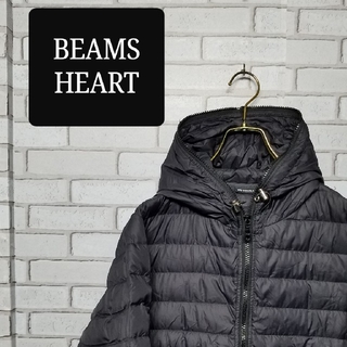ビームス(BEAMS)の【BEAMS HEART】　ダウンジャケット　フーディー　M(ダウンジャケット)