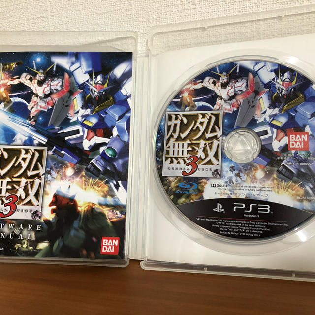 BANDAI(バンダイ)のガンダム無双3 PS3 エンタメ/ホビーのゲームソフト/ゲーム機本体(家庭用ゲームソフト)の商品写真