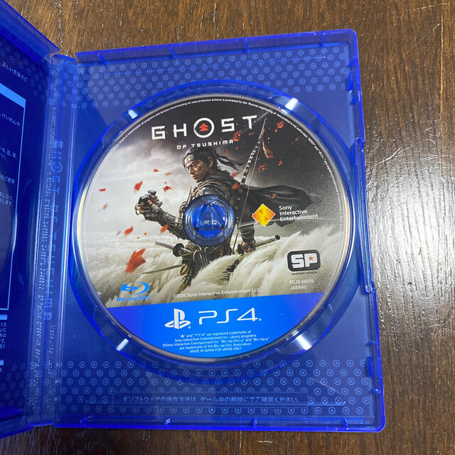 PlayStation4(プレイステーション4)のGhost of Tsushima（ゴースト・オブ・ツシマ） PS4 エンタメ/ホビーのゲームソフト/ゲーム機本体(家庭用ゲームソフト)の商品写真