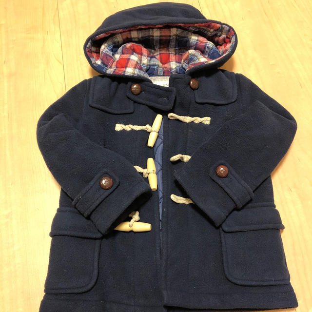 BEAMS(ビームス)のキッズ用ダッフルコート キッズ/ベビー/マタニティのキッズ服男の子用(90cm~)(コート)の商品写真