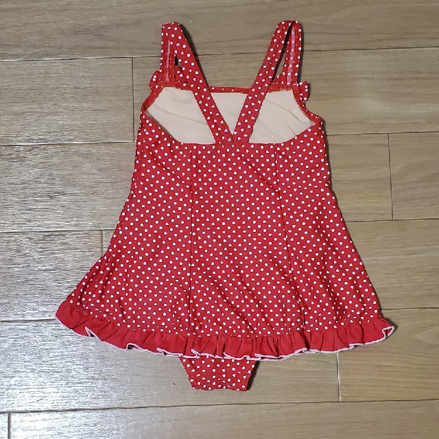 Disney(ディズニー)のMinnie　水着 (120cm) キッズ/ベビー/マタニティのキッズ服女の子用(90cm~)(水着)の商品写真