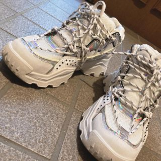 ケンゾー(KENZO)のKENZOケンゾー Inkaスニーカー 美品 41(スニーカー)