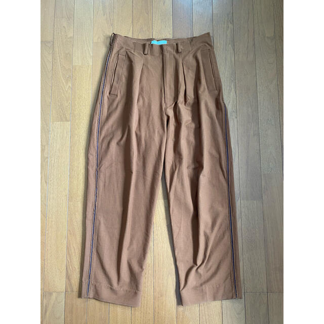 YOKE 19SS 1TUCK WIDE TROUSERS