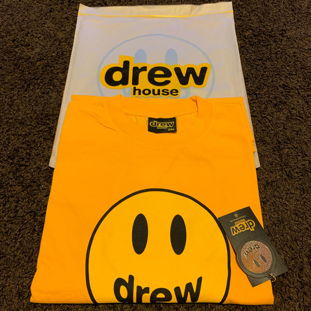 XXLサイズ drew house Tシャツ イエロー