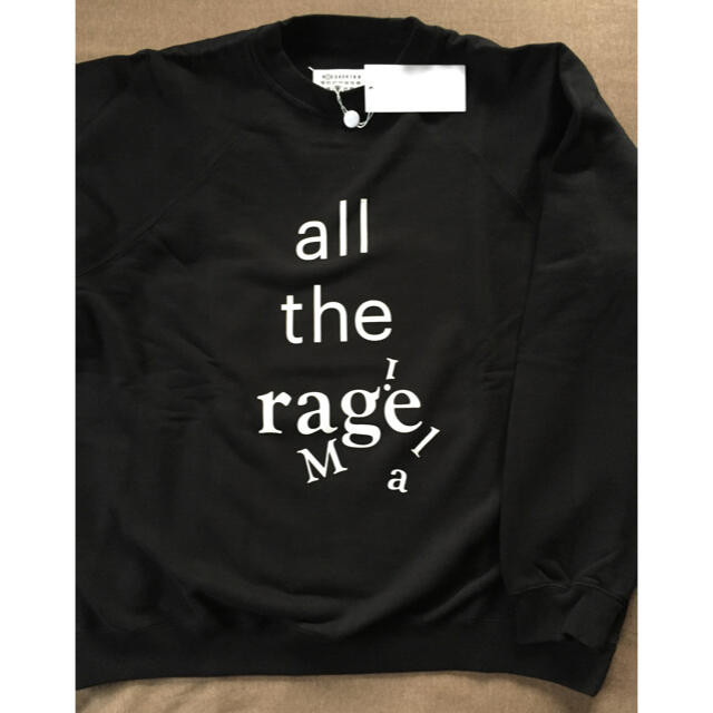紫③ 白S新品 メゾン マルジェラ all the rage スウェット シャツ