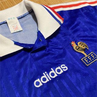 アディダス(adidas)の1994 サッカーフランス代表ユニフォーム(ウェア)