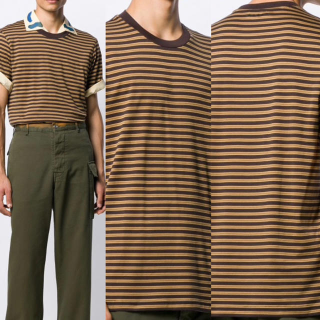 Marni(マルニ)の【新品】マルニ  3枚パック Tシャツ ボーダー 半袖 メンズのトップス(Tシャツ/カットソー(半袖/袖なし))の商品写真
