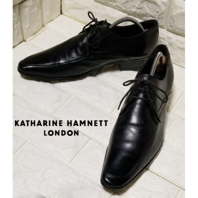 ✿KATHALINE HAMNETT✿【Uチップチップ】26.0cm　黒