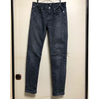 アーペーセー(A.P.C)のAPC スキニーデニム　petit standard　黒 27インチ(デニム/ジーンズ)