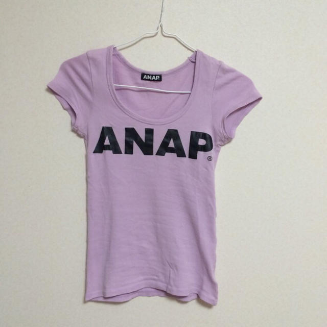 ANAP(アナップ)のANAP ロゴTシャツ レディースのトップス(Tシャツ(半袖/袖なし))の商品写真