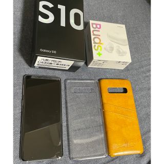 ギャラクシー(Galaxy)のGalaxyS10 128GB（楽天）（美品）、未開封Galaxybudsセット(スマートフォン本体)