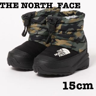 ザノースフェイス(THE NORTH FACE)の新品☆THE NORTH  FACE kids 迷彩ブーツ　15cm (ブーツ)