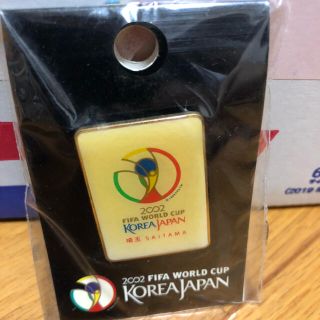 サッカーFIFAワールドカップ2002 記念ピンバッジ(記念品/関連グッズ)